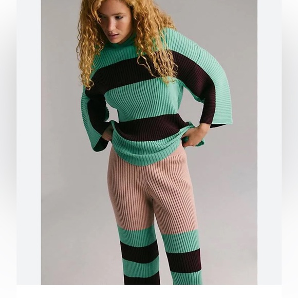 Free people Kami Sweater Set (mint combo) - Picture 5 of 6